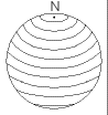 [IMAGE: Lines of latitude]